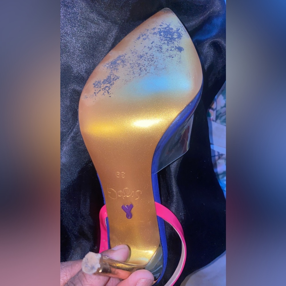 Colorblock High Heels - Picture 6 of 13